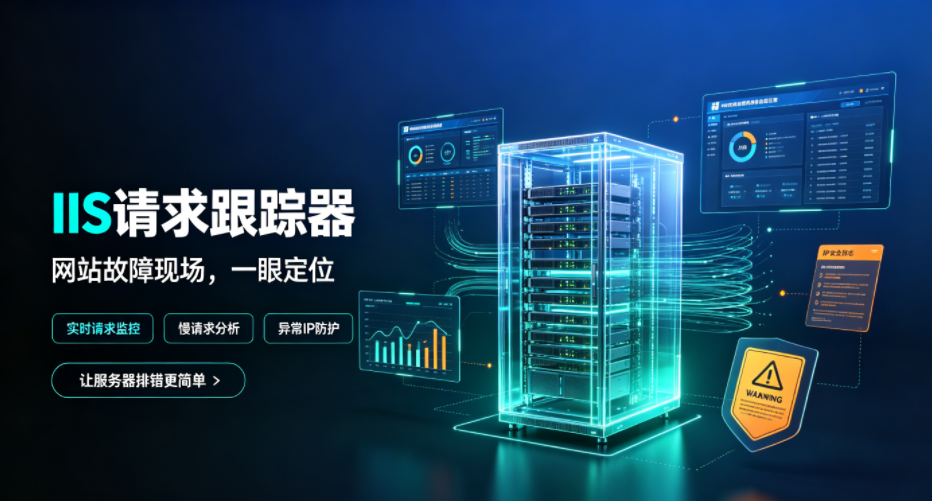 <span class='toutiao'>头</span><span class='tuijian'>荐</span><span class='zhiding'>顶</span>网站慢、报错、卡接口？这款 IIS 请求跟踪器，把故障现场直接摆到你眼前